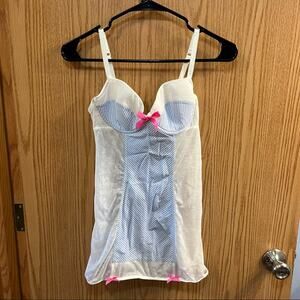 Victoria’s Secret Lacy Bustier / Lingerie/ Corset Size Medium